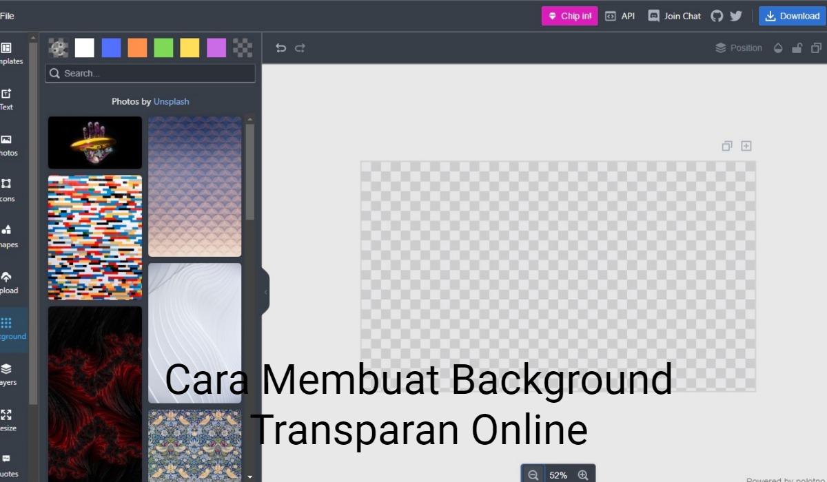 2 Cara Membuat Background Transparan Online