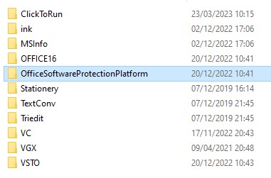 OfficeSoftwareProtectionPlatform