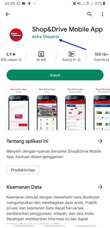 aplikasi shop and drive 1