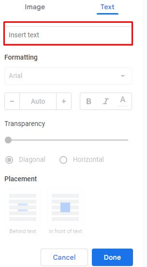 Cara Menambahkan Watermark di Google Docs