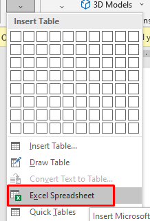 Cara Insert Tabel Excel di Microsoft Word